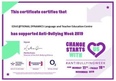 November 2019 – Anti-Bullying Week & Anti-Bullying Ambassadors